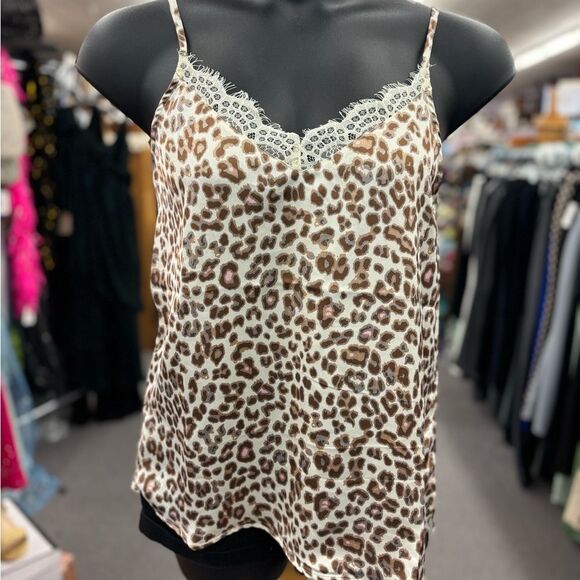 Oddy ladies Small Cheetah Tank Top NEW - Picture 1 of 7